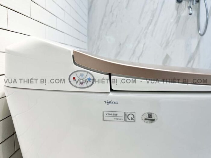 Bồn cầu thông minh VIGLACERA V94.GW V-SMART nắp điện tử - Ảnh 8