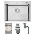 Chậu rửa bát inox Sevilla SV-6045 dương bàn 1 hố