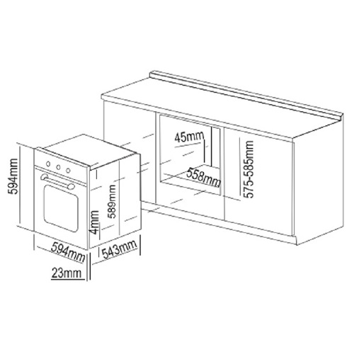 3070 lo nuong faster fs 600g selfclean 1