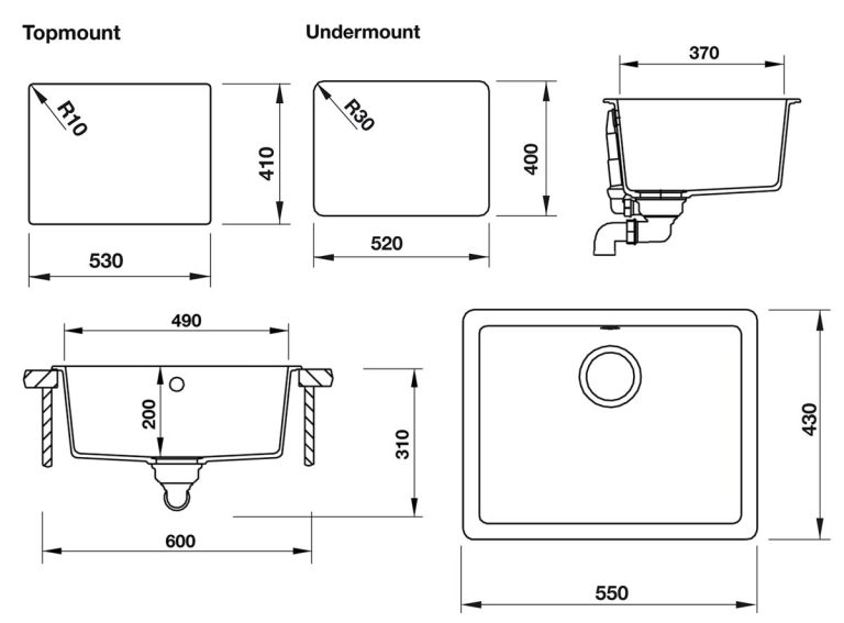 Ban Ve Ky Thuat Chau rua bat da HAFELE HS19 GEN1S60 570.35.330 1