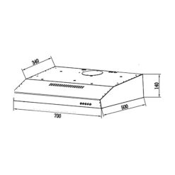 Ban Ve Ky Thuat May Hut Mui Eurosun EH 70C18S 1