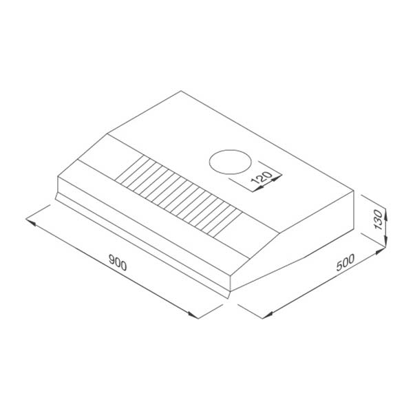 Ban Ve Ky Thuat May Hut Mui Malloca H342.9 TC