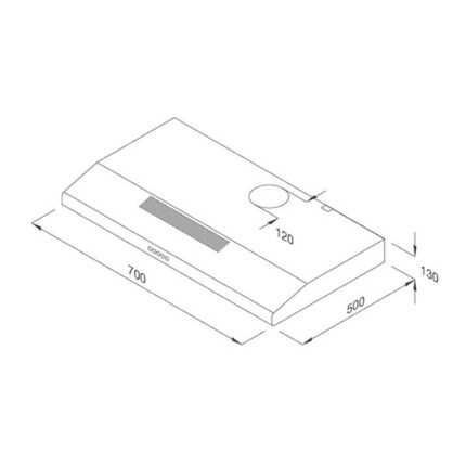 Ban Ve Ky Thuat May Hut Mui Malloca H365.7B
