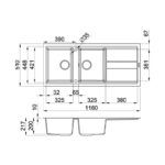 Ban ve hau rua bat da Malloca BIANCO G 50062