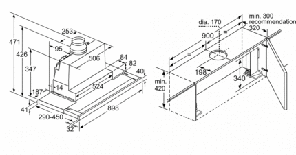 Bản-vẽ-kích-thước-máy-hút-mùi-Bosch-DFS097K51