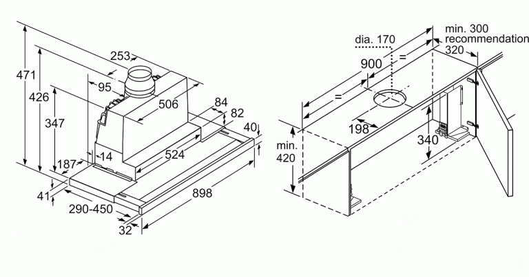 Bản-vẽ-kích-thước-máy-hút-mùi-Bosch-DFS097K51