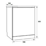 Ban ve kich thuoc may rua bat Hafele HDW F60F 533.23