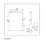 Ban ve kich thuoc voi rua bat Malloca K589 S