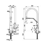 Ban ve ky thuat Voi rua bat HAFELE HYDROS HT20 CH1F187 570.82.230