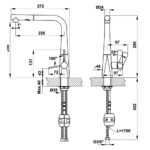 Ban ve ky thuat Voi rua bat HAFELE HYDROS HT20 CH1P259 570.82.210
