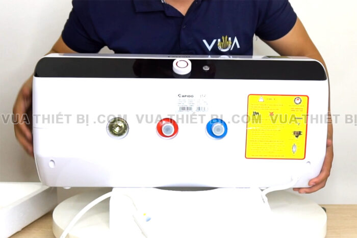 Binh nong lanh FERROLI RAPIDO HE 15L 20L 30L lit ngang gian tiep 2500w 2