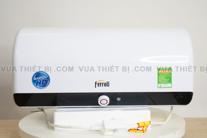 Binh nong lanh FERROLI RAPIDO HE 15L 20L 30L lit ngang gian tiep 2500w 3