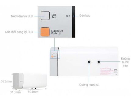 Bình nóng lạnh PANASONIC DH 30HBMVW 30L ngang (1)