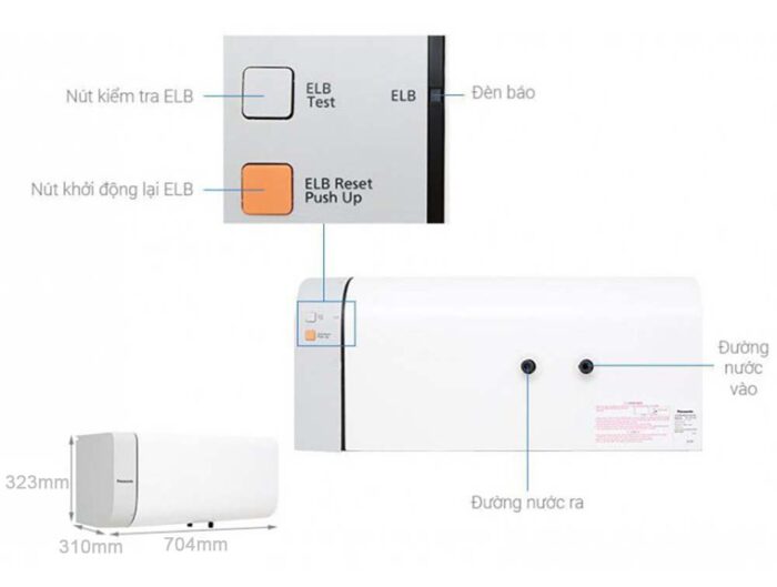 Bình nóng lạnh PANASONIC DH 30HBMVW 30L ngang (1)