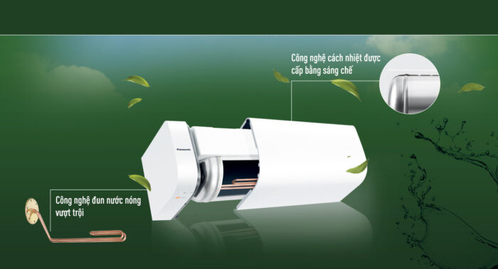 Bình nóng lạnh PANASONIC DH 30HBMVW 30L ngang (5)