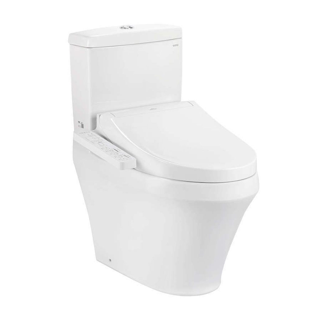 Bon cau 2 khoi TOTO CS948CDW17 CS948DW16 nap rua dien tu TCF23460AAA TCF23410AAA 1