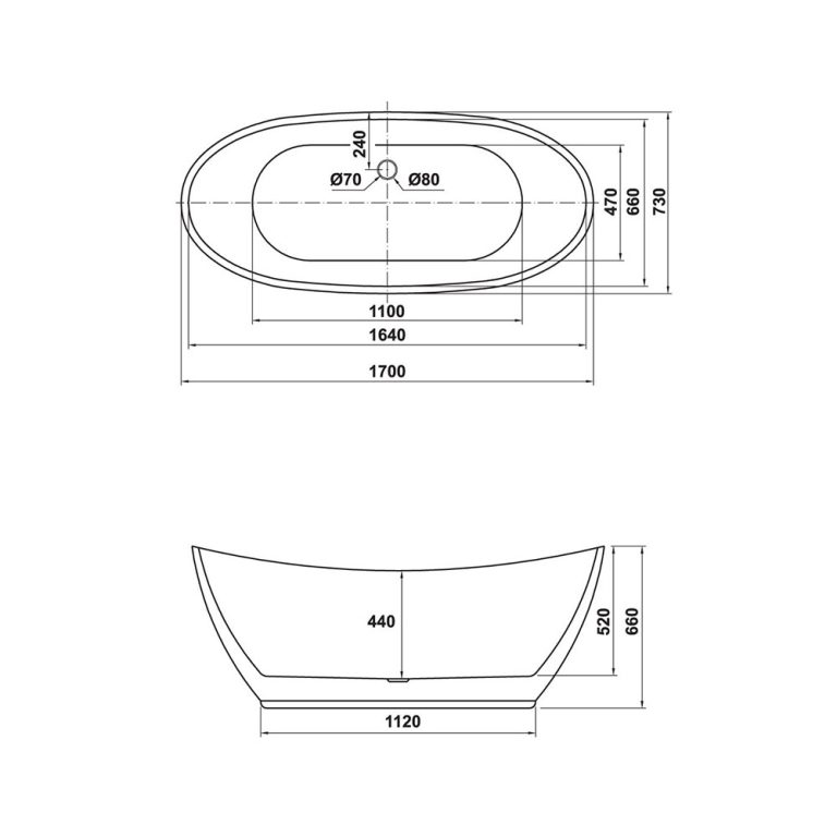 Bon tam HAFELE Nagoya 1700 588.99.600 yem lap the 1.7m 2 1