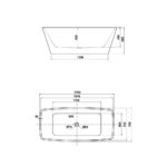 Bon tam HAFELE Nagoya 1700 588.99.610 yem lap the 1.7m 2 1