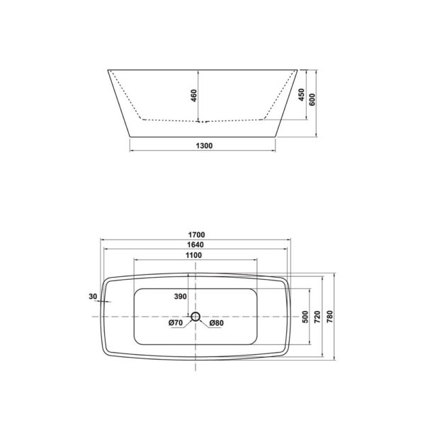 Bon tam HAFELE Nagoya 1700 588.99.610 yem lap the 1.7m 2 1