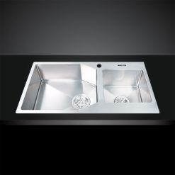 Chau rua bat Inox MALLOCA MS 610A 2 ho