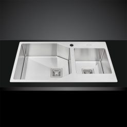 Chau rua bat Inox MALLOCA MS 610T 2 ho