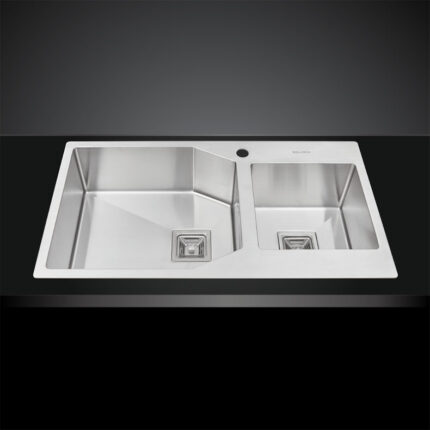 Chau rua bat Inox MALLOCA MS 610T 2 ho