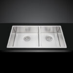 Chau rua bat Inox Malloca MS 6065 2 ho