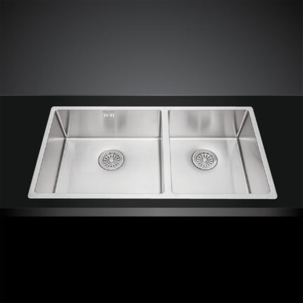 Chau rua bat Inox Malloca MS 6065 2 ho