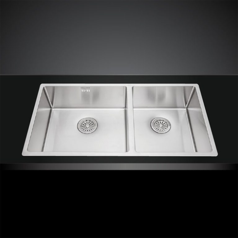 Chau rua bat Inox Malloca MS 6065 2 ho