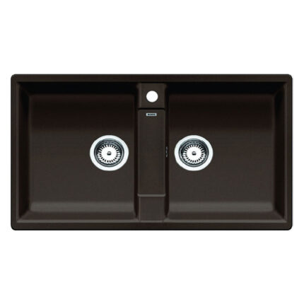 Chậu rửa bát đá BLANCO ZIA 9 567.68.349 dương bàn 2 hố
