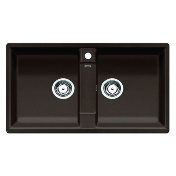 Chậu rửa bát đá BLANCO ZIA 9 567.68.349 dương bàn 2 hố