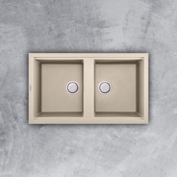 Chau rua bat da Malloca BIANCO K 45062 2 ho