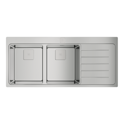 Chậu rửa bát inox Teka ZENIT RS15 2B 1D dương bàn 2 hố