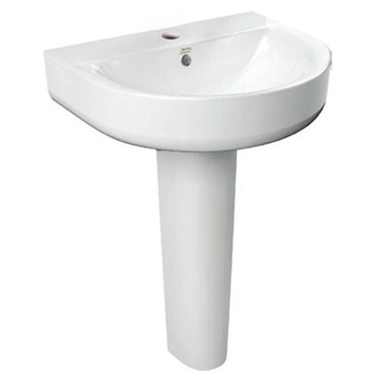 Chau rua mat lavabo American Standard 0553 WT 0742 WT Concept chan dai treo tuong 2