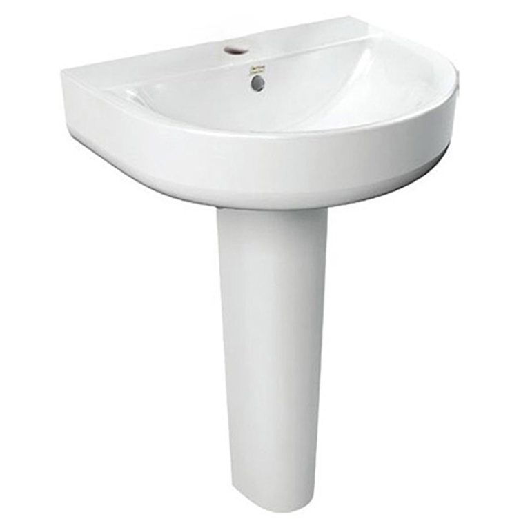 Chau rua mat lavabo American Standard 0553 WT 0742 WT Concept chan dai treo tuong 2