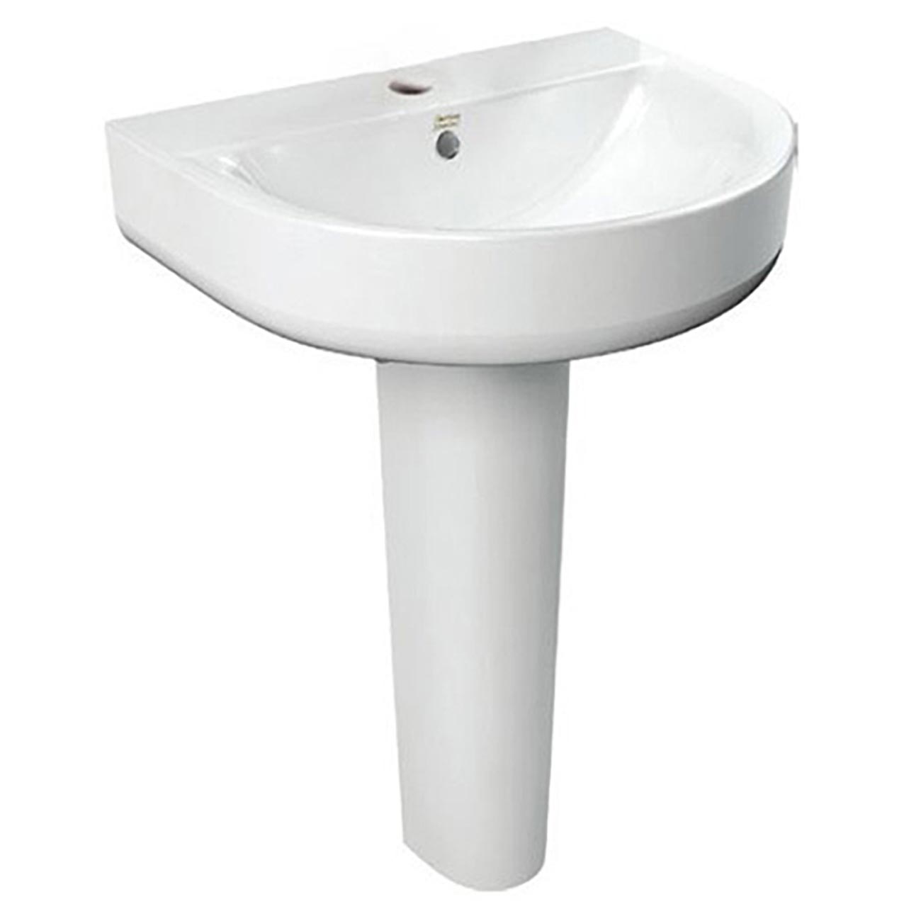 Chau rua mat lavabo American Standard 0553 WT 0742 WT Concept chan dai treo tuong 2