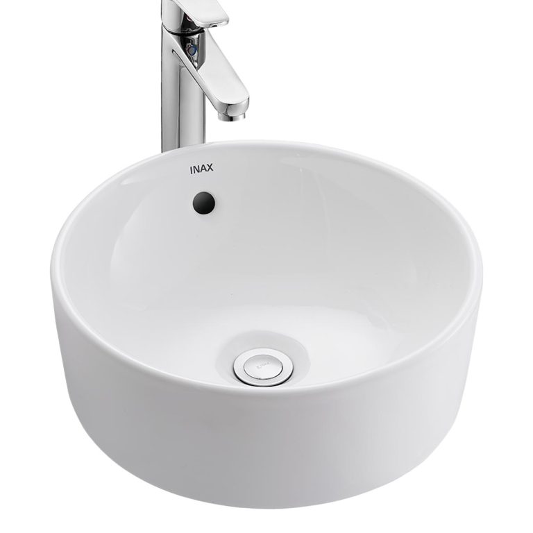 Chau rua mat lavabo INAX AL 295V dat ban Aqua Ceramic