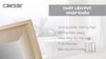 Guong phong tam CAESAR M819 600x800mm 1