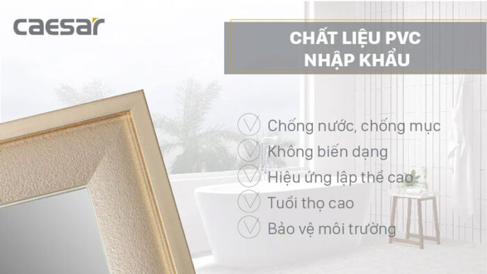 Guong phong tam CAESAR M819 600x800mm 1