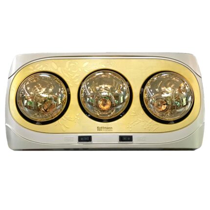 Hinh anh thuc te Den suoi Kottmann K3B NV K3BNV treo tuong 3 bong