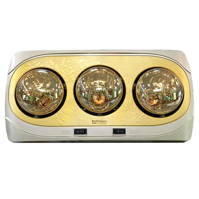 Hinh anh thuc te Den suoi Kottmann K3B NV K3BNV treo tuong 3 bong