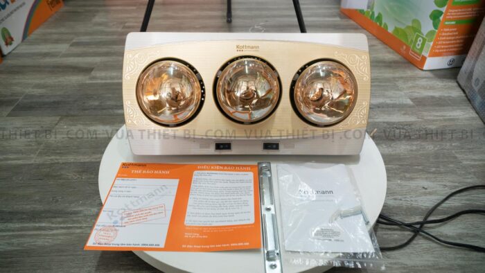 Hinh anh thuc te Den suoi Kottmann K3BH treo tuong 3 bong 5