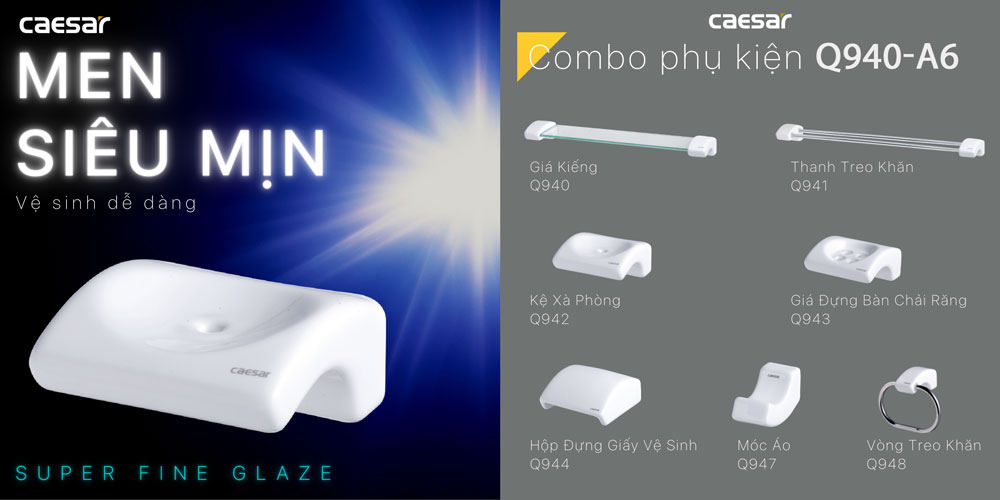 Ke xa phong CAESAR Q942 su