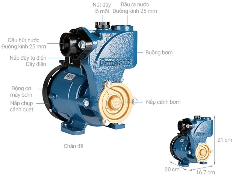 Máy bơm nước đẩy PANASONIC GP 129JXK NV5 (1)