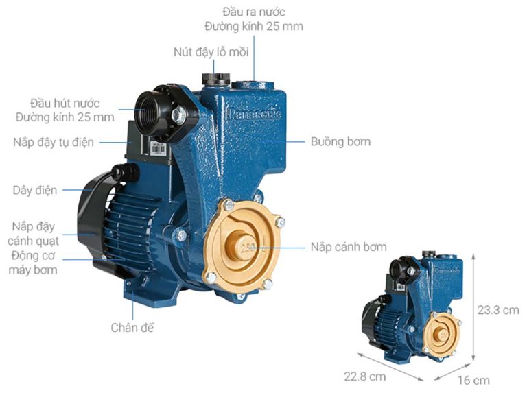 Máy bơm nước đẩy PANASONIC GP 250JXK NV5 (1)