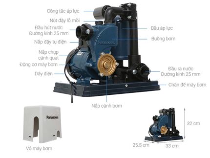 Máy bơm tăng áp PANASONIC A 130JACK (1)