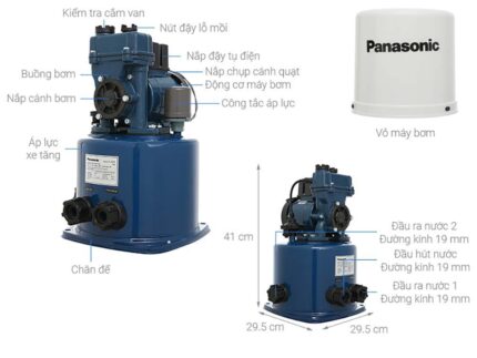 Máy bơm tăng áp PANASONIC A 130JTX (1)
