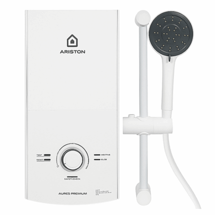 May nuoc nong truc tiep ARISTON AURES PREMIUM 4.5P co bom 4500w 1