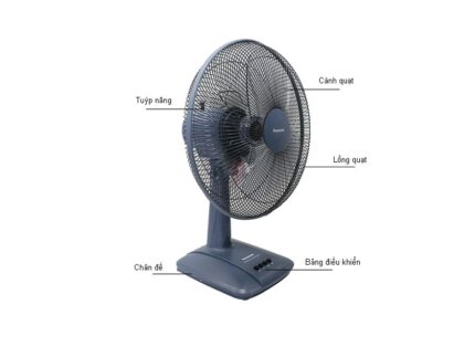 Quạt bàn PANASONIC F 400CB xanh (2)