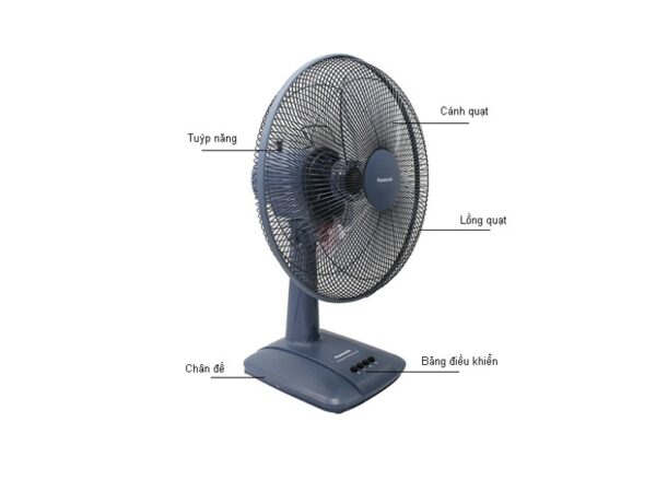 Quạt bàn PANASONIC F 400CB xanh (2)